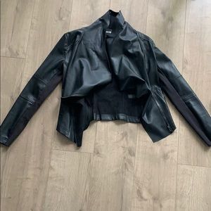 Express faux leather jacket